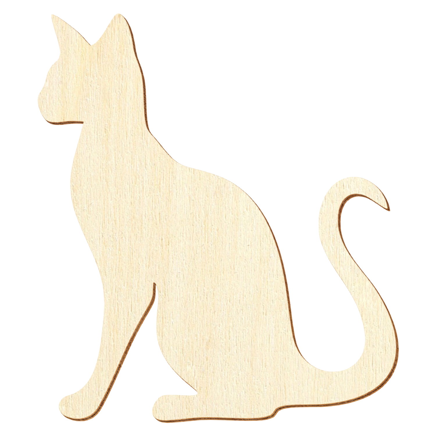 Siamkatze Holz Zuschnitt 5-50cm