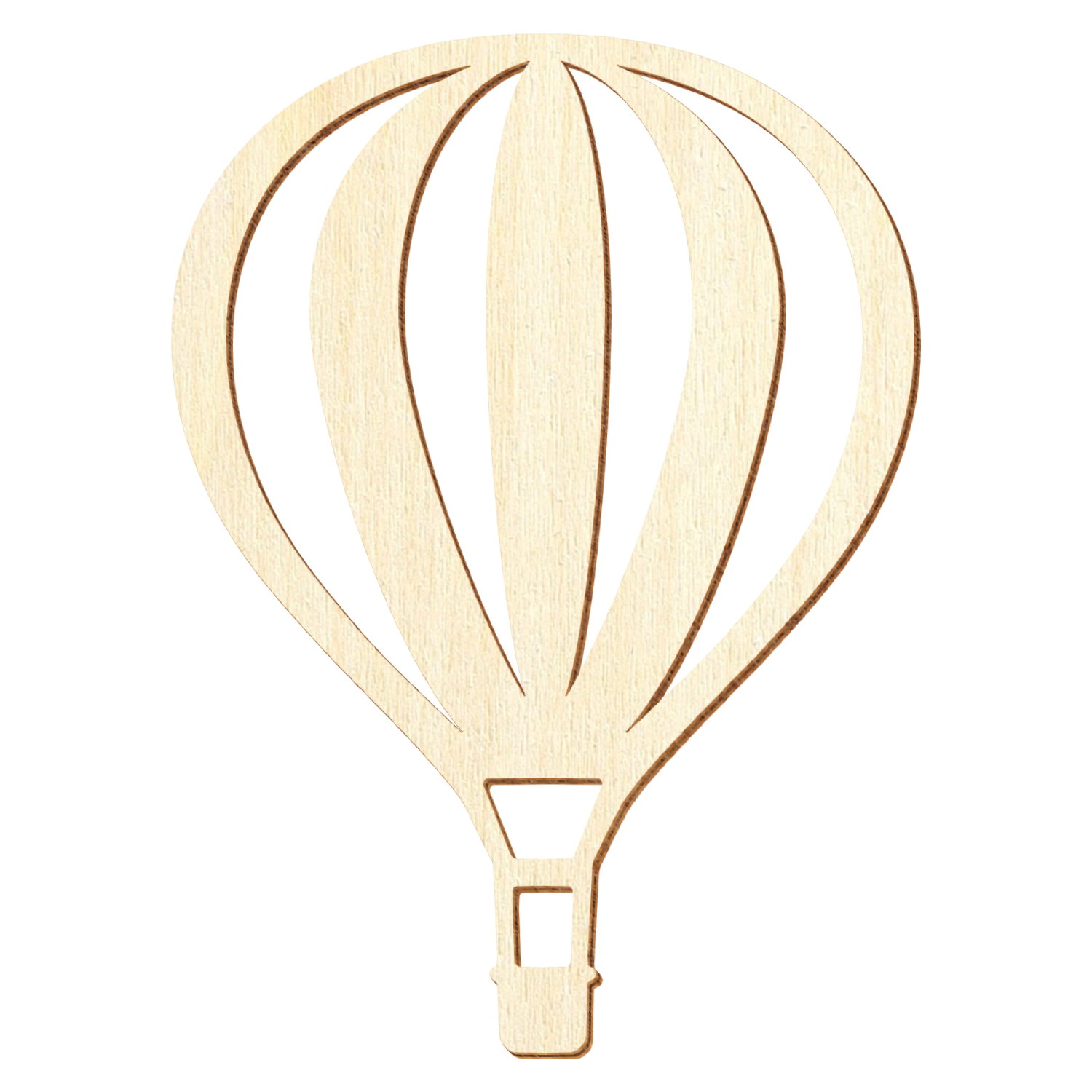 Heißluftballon V2 Holz Zuschnitt 5-50cm