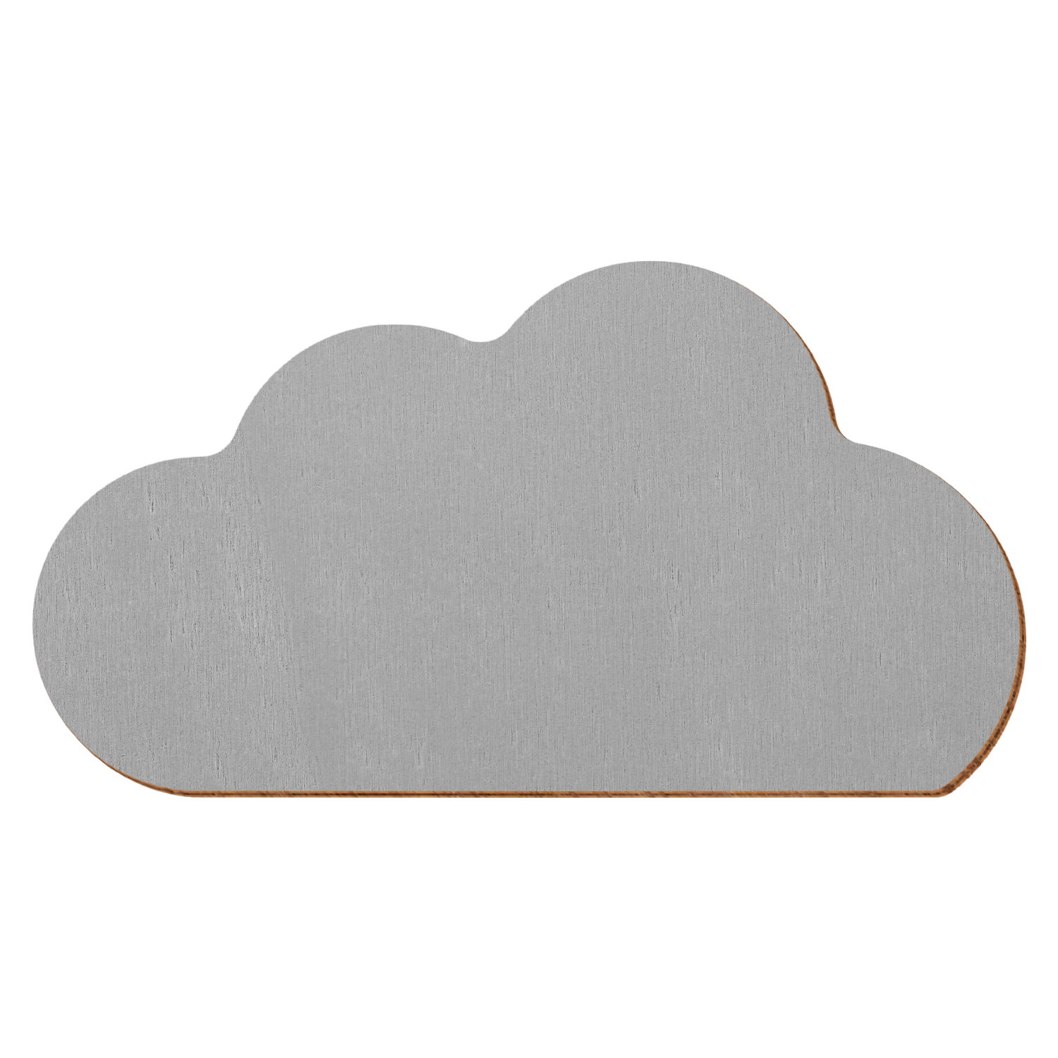 Wolke V2 Grau Holz Zuschnitt 3-50cm