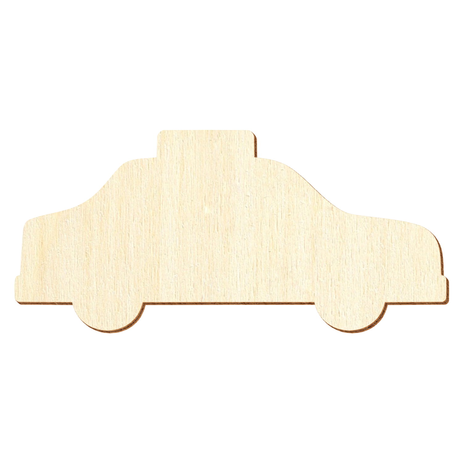Polizeiauto Holz Zuschnitt 3-50cm