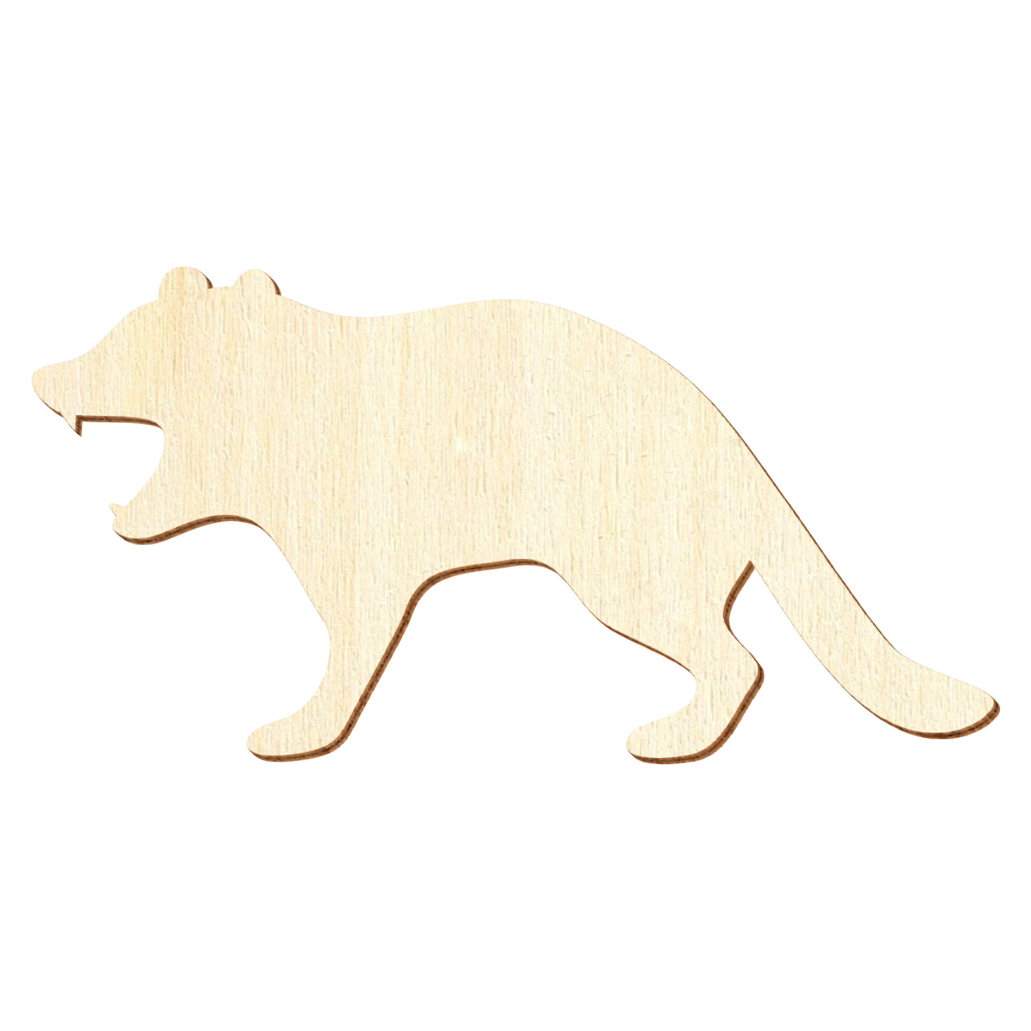 Tasmanischer Teufel Holz Zuschnitt 3-50cm