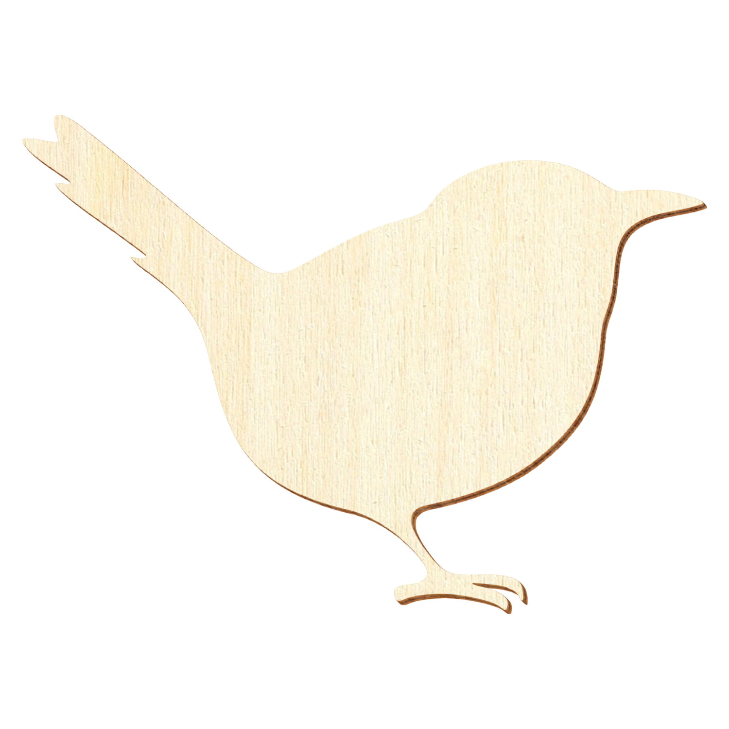Zaunkönig Holz Zuschnitt 3-50cm