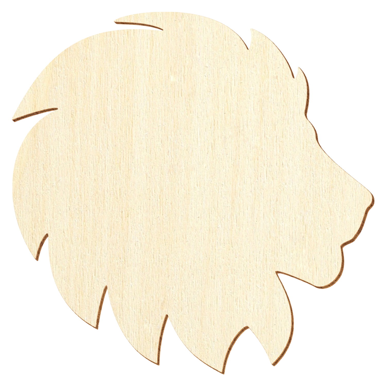 Löwenkopf Holz Zuschnitt 3-50cm