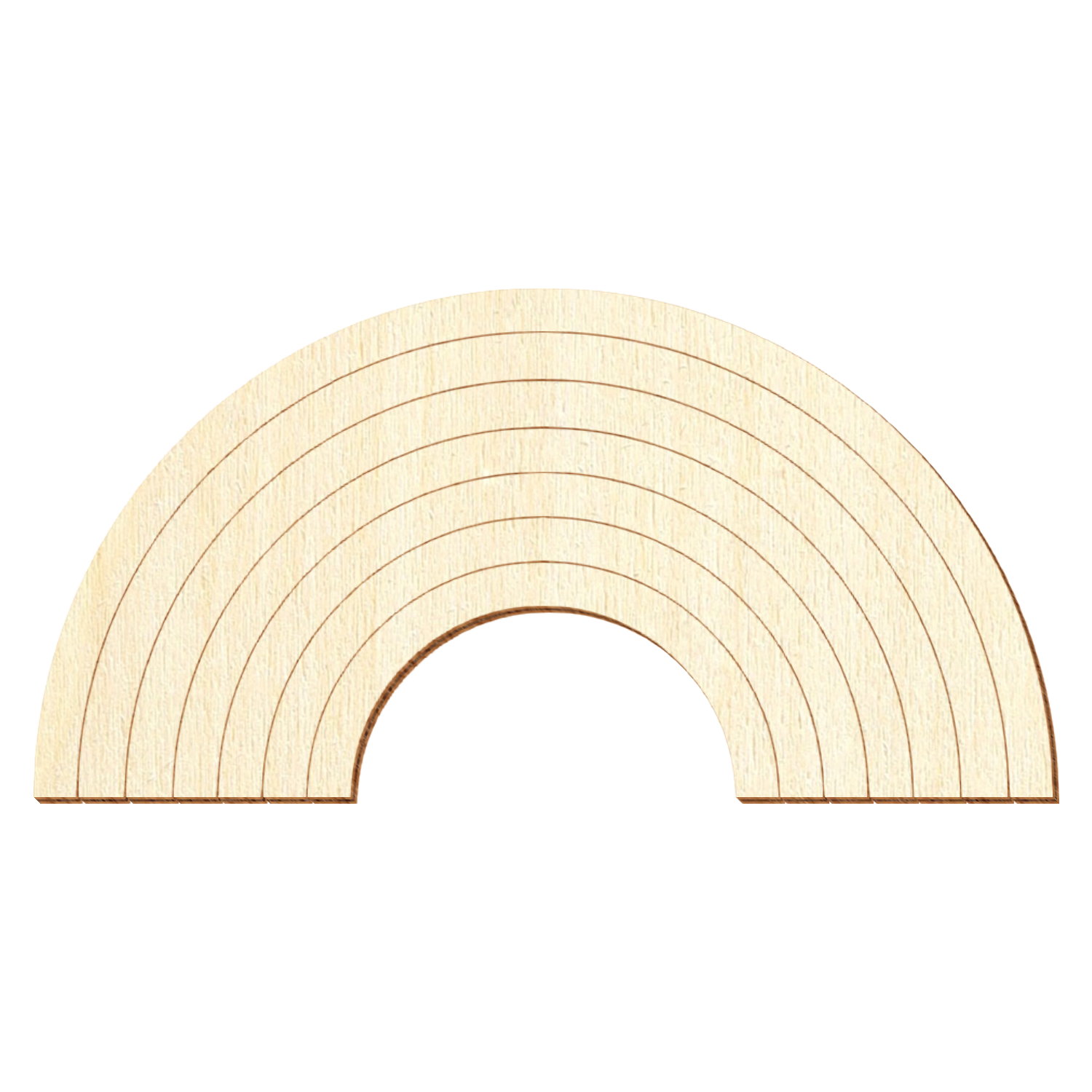Regenbogen V1 Holz Zuschnitt 8-50cm