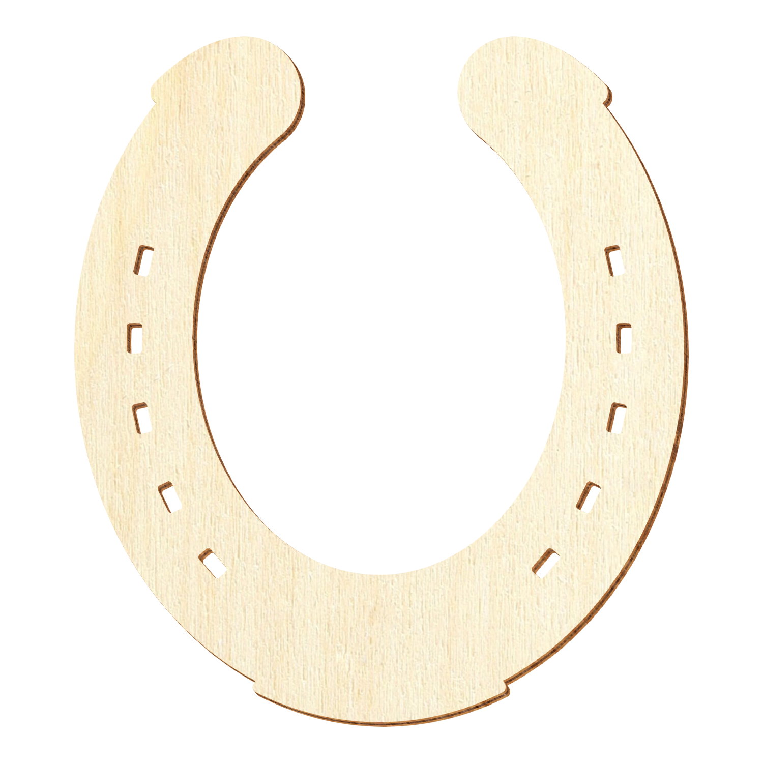 Hufeisen Holz Zuschnitt 3-50cm