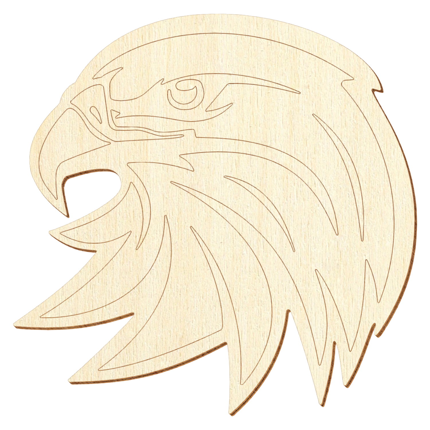 Adlerkopf V2 Holz Zuschnitt 3-50cm