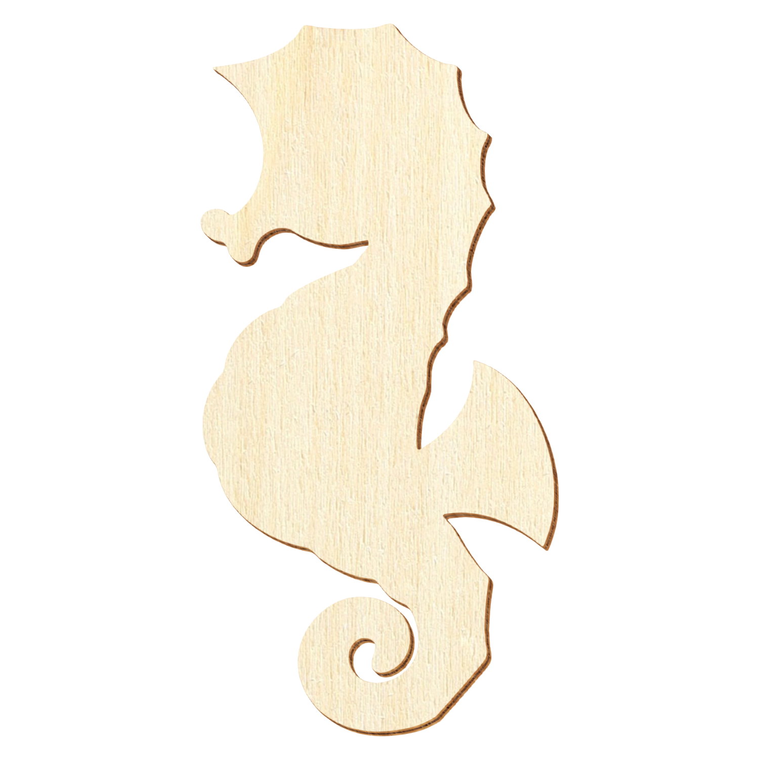 Seepferdchen V2 Holz Zuschnitt 3-50cm