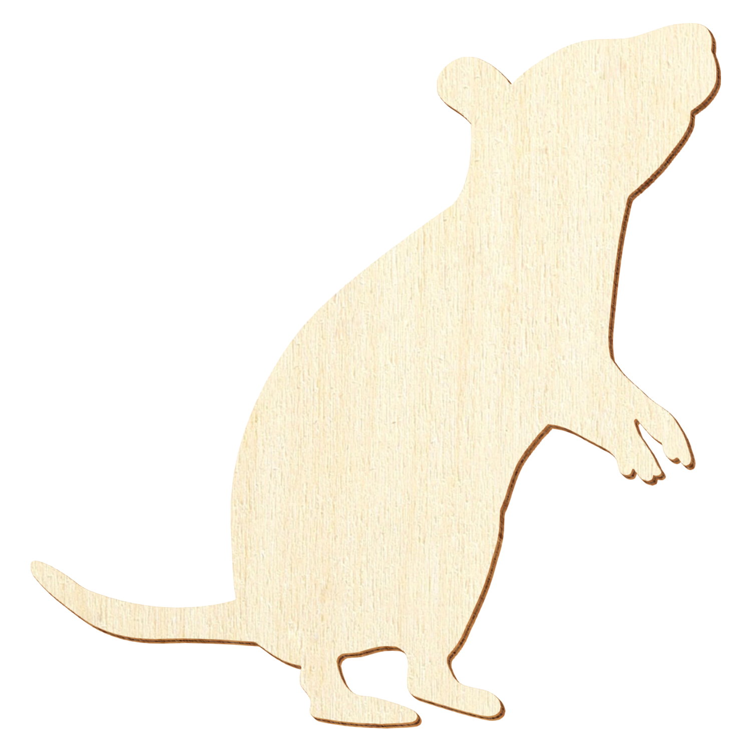 Maus V2 Holz Zuschnitt 5-50cm