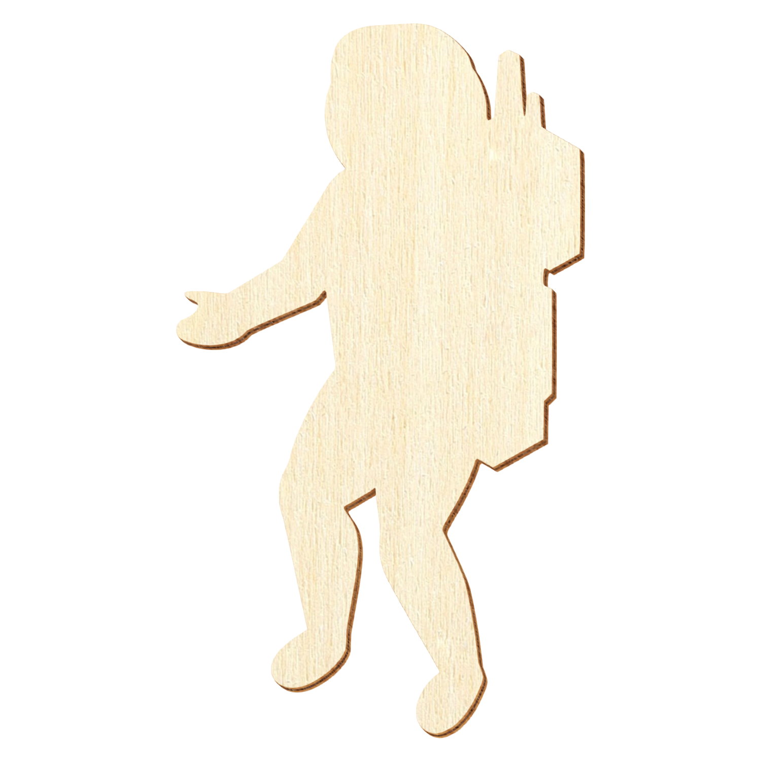 Astronaut V1 Holz Zuschnitt 3-50cm