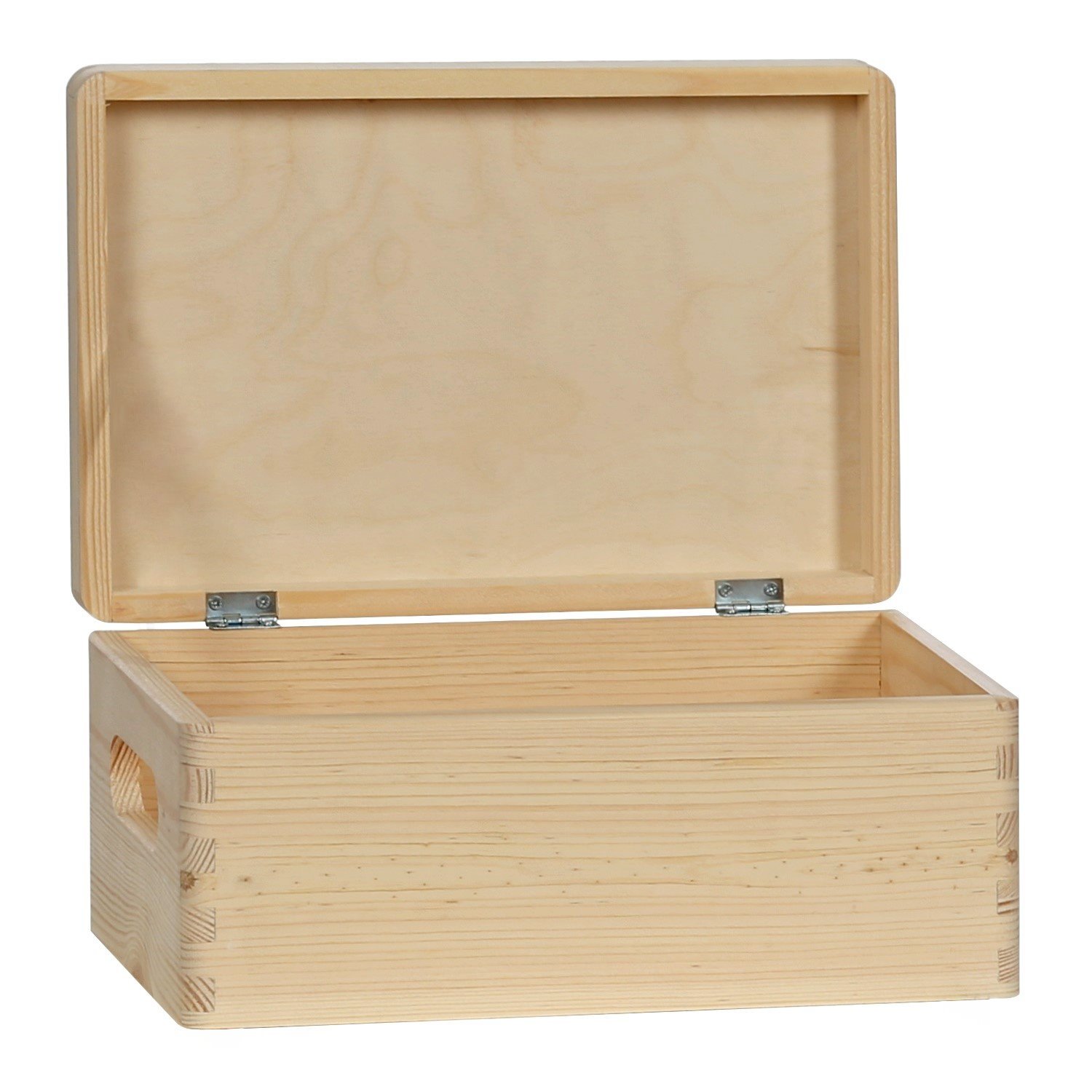 Holzbox Holzkiste mit Deckel