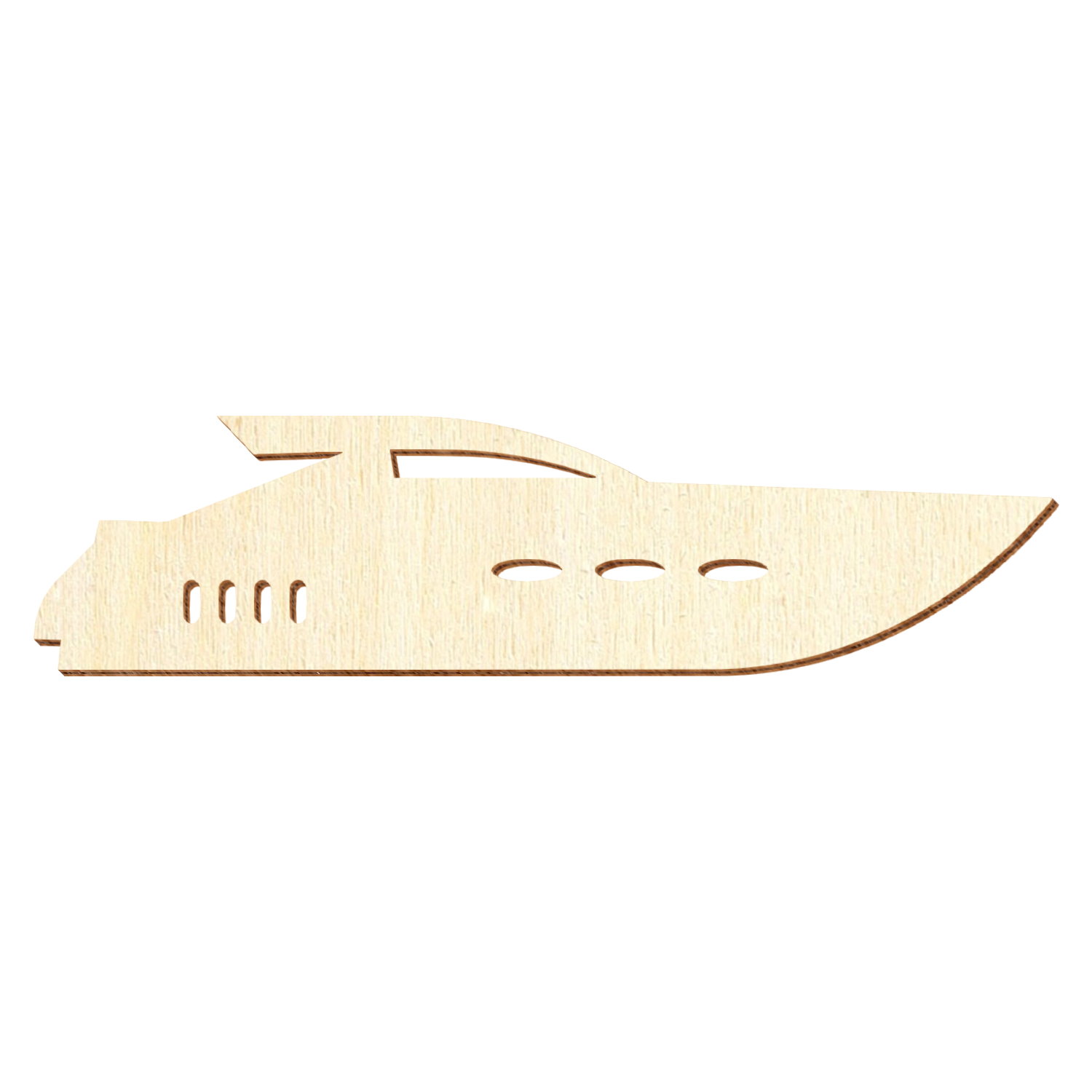 Motoryacht V2 Holz Zuschnitt 5-50cm