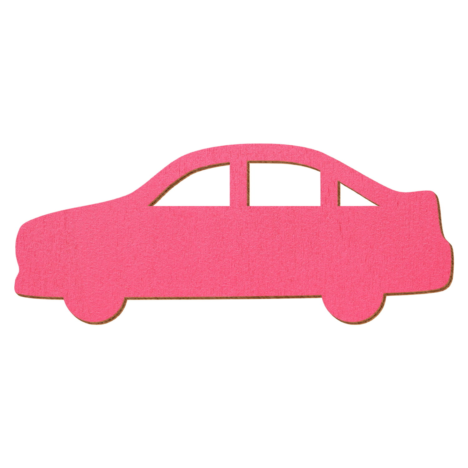 Auto V2 Pink Holz Zuschnitt 3-50cm