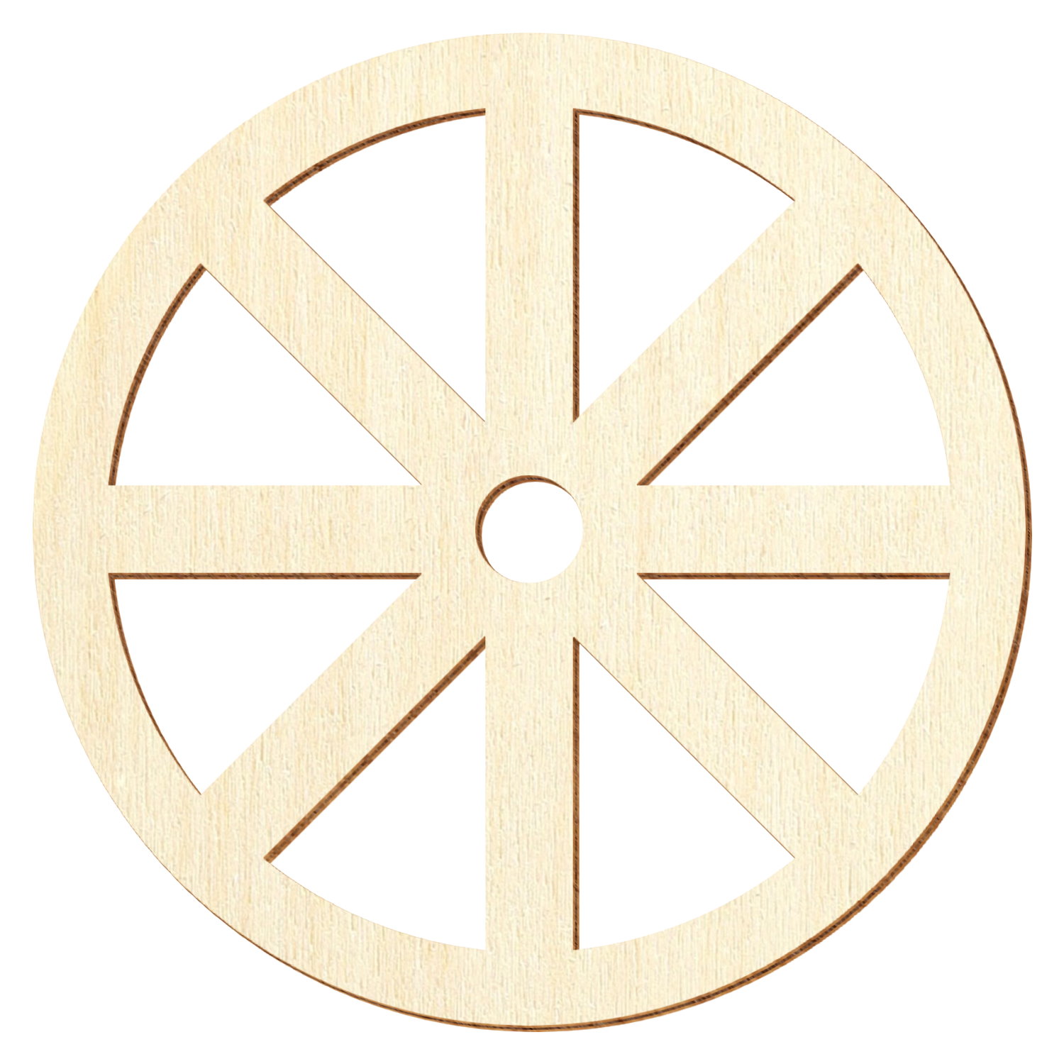 Wagenrad V8 Holz Zuschnitt 5-50cm