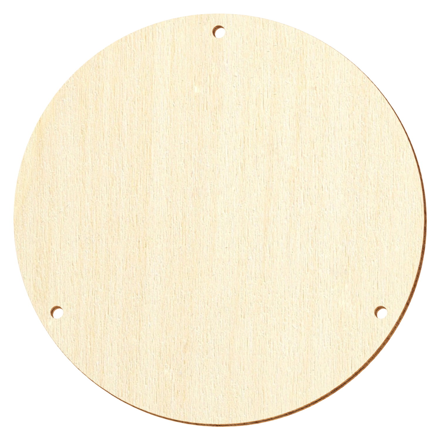 Scheibe 3 Löcher Holz Zuschnitt 3-50cm