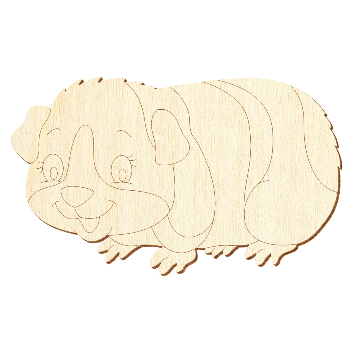 Meerschweinchen V2 Holz Zuschnitt 5-50cm