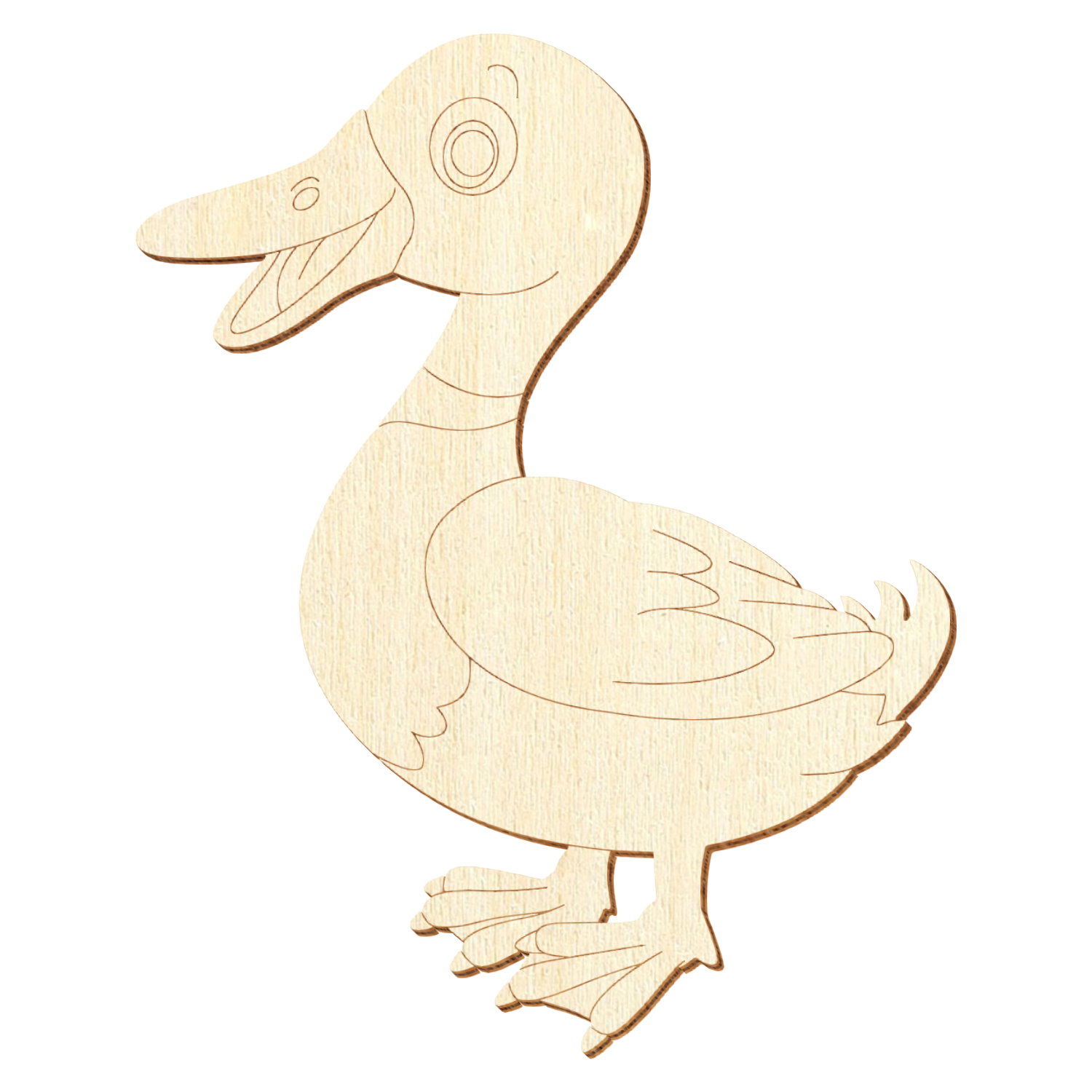 Ente V2 Holz Zuschnitt 5-50cm