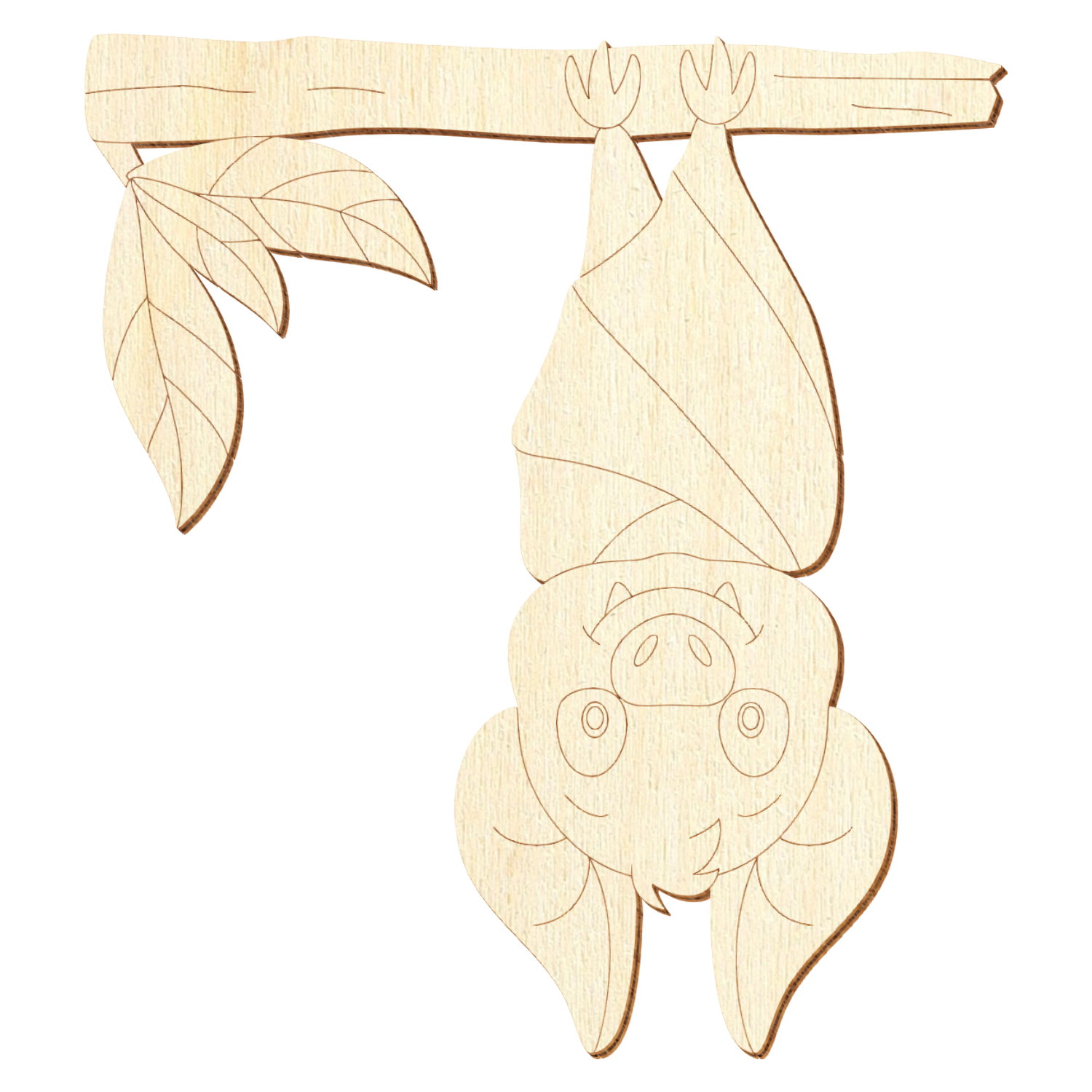 Fledermaus V3 Holz Zuschnitt 5-50cm