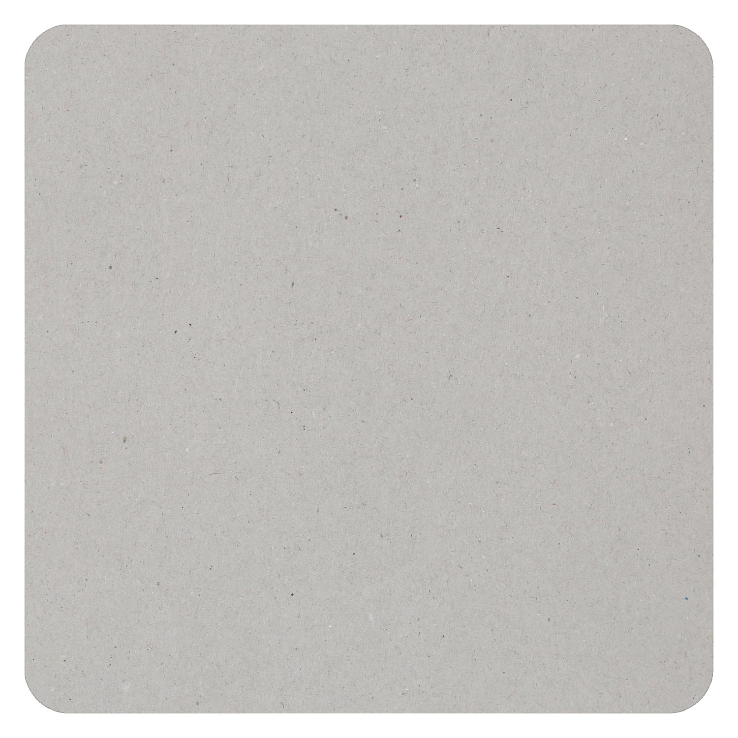 Quadrat gerundet Pappe Zuschnitt 3-50cm