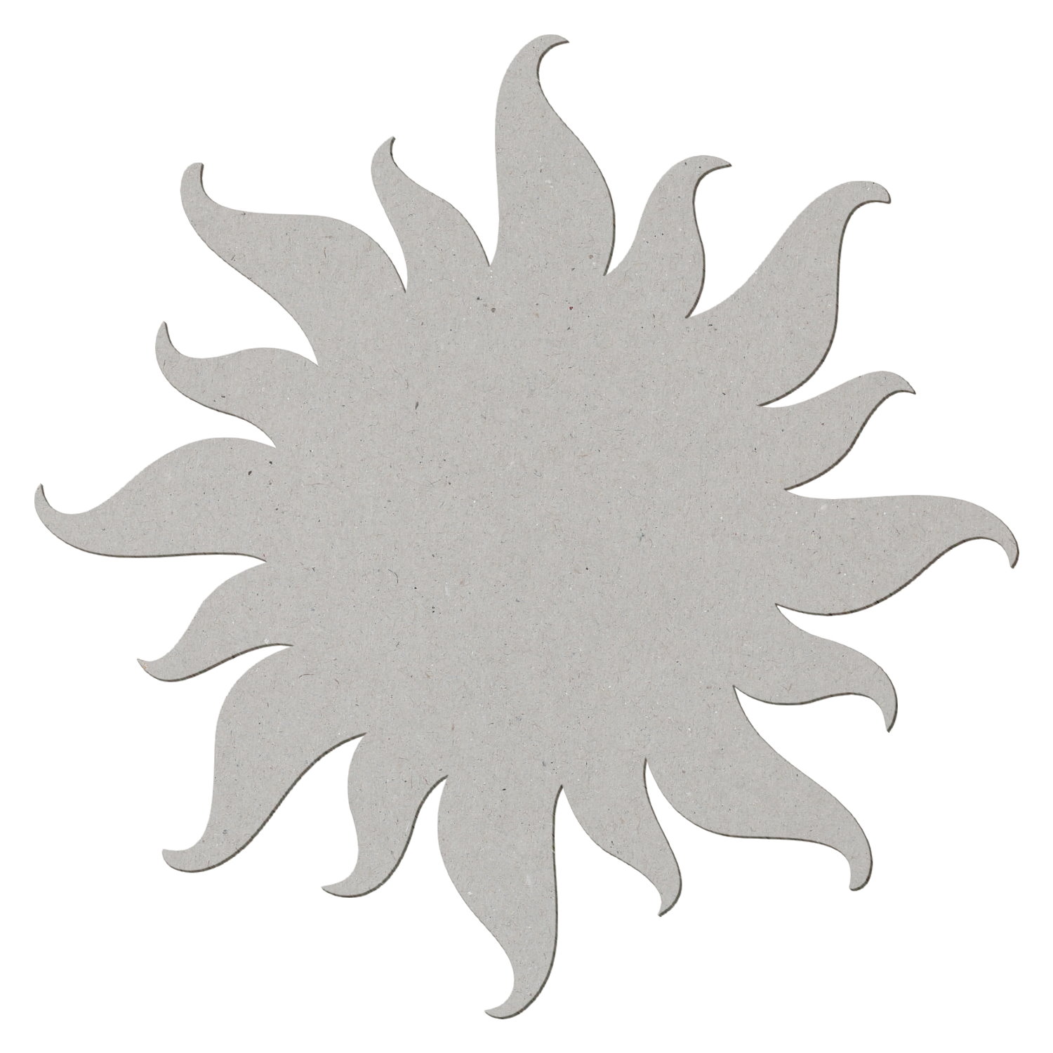 Sonne Pappe Zuschnitt 3-50cm