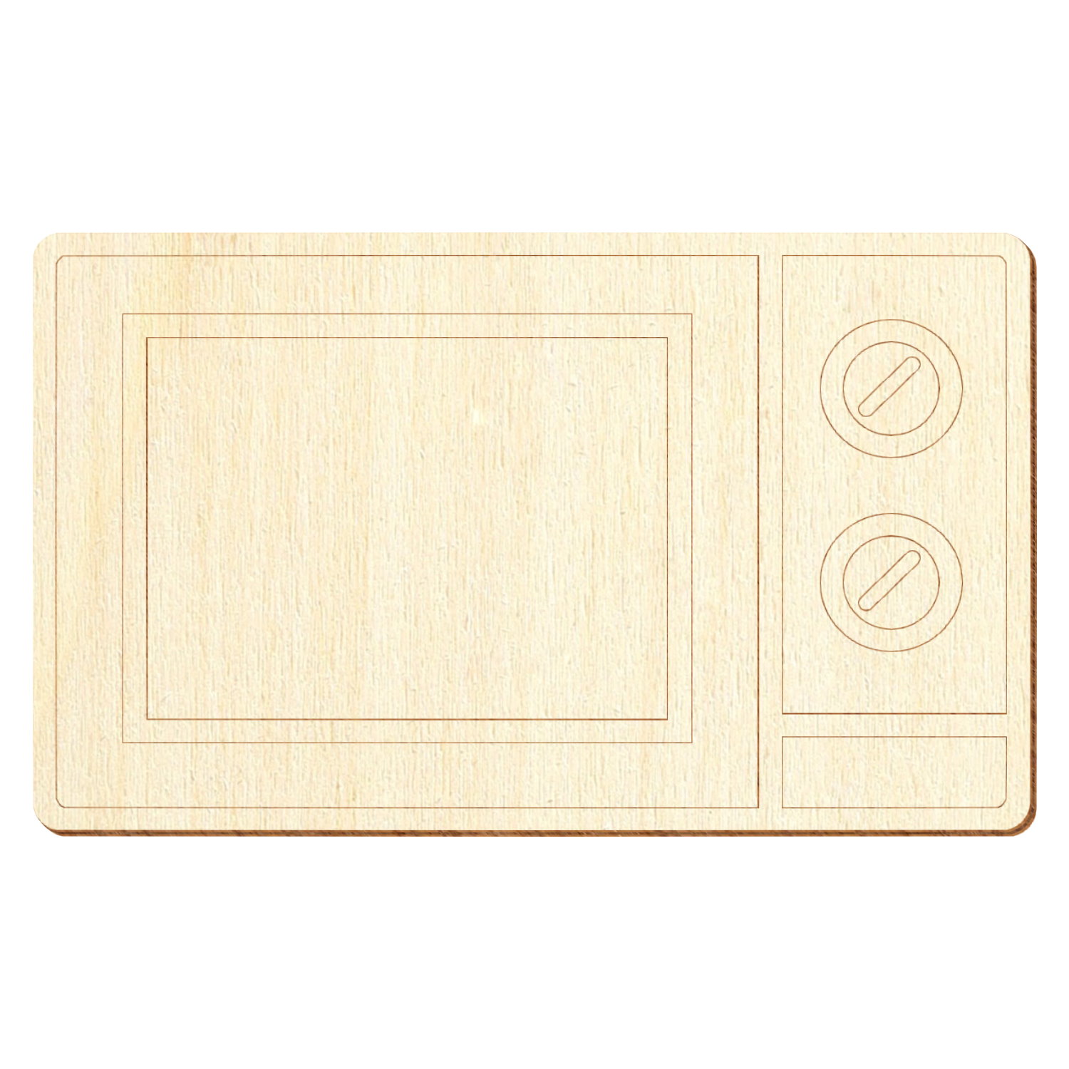 Mikrowelle Holz Zuschnitt 5-50cm