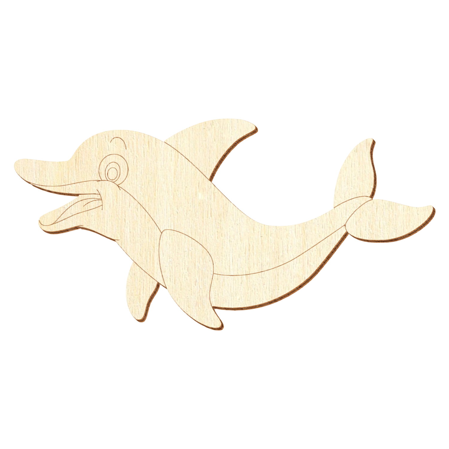 Delfin V2 Holz Zuschnitt 5-50cm