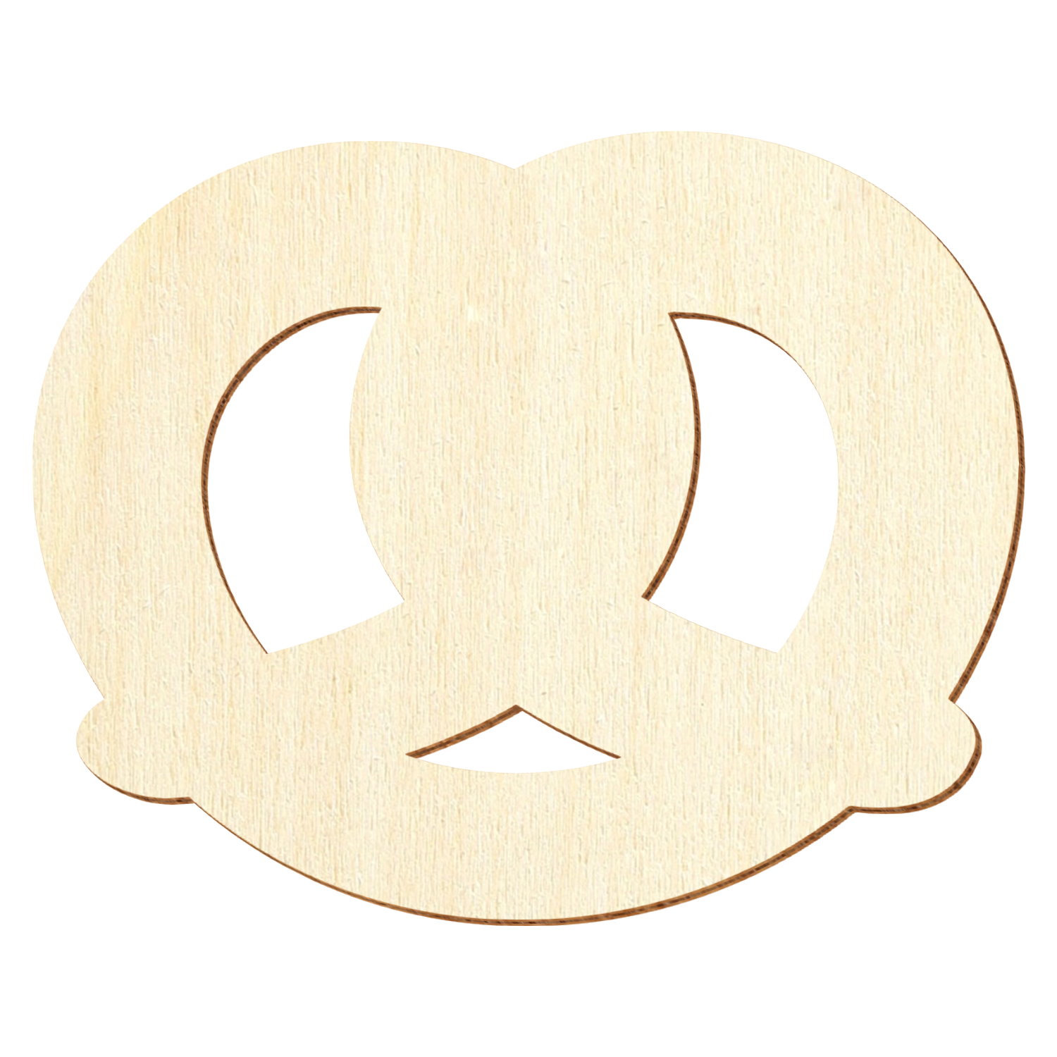 Brezel V1Holz Zuschnitt 5-50cm