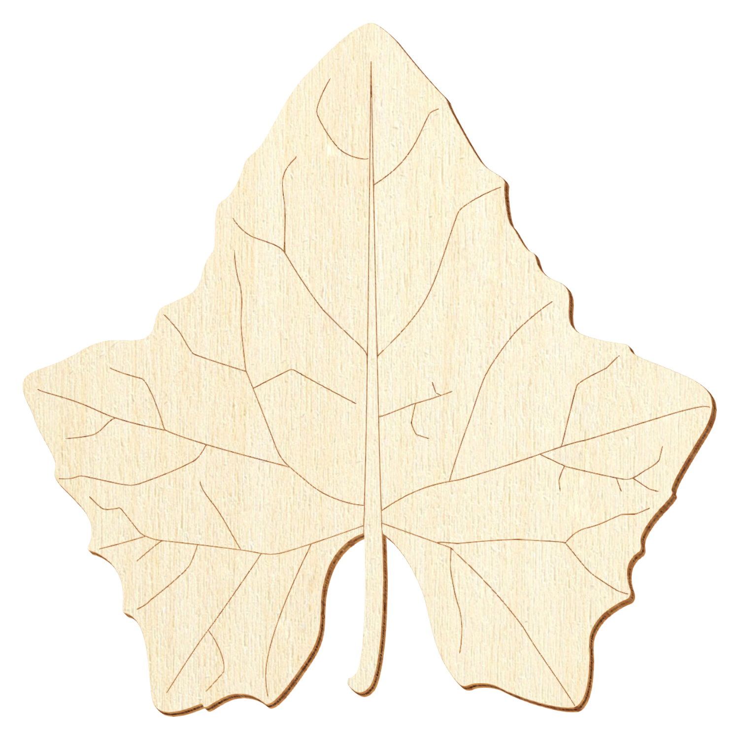 Efeublatt V2 Holz Zuschnitt 5-50cm