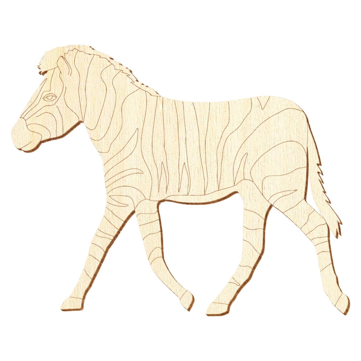 Zebra V2 Holz Zuschnitt 5-50cm