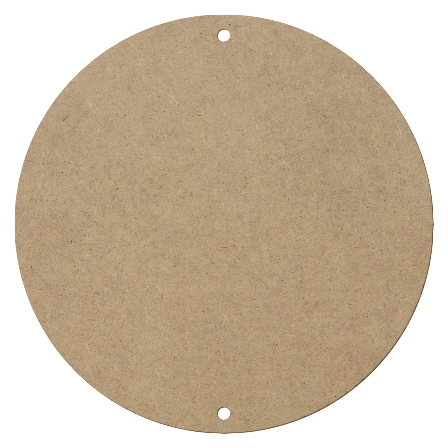 Scheibe 2 Löcher MDF Zuschnitt 5-50cm