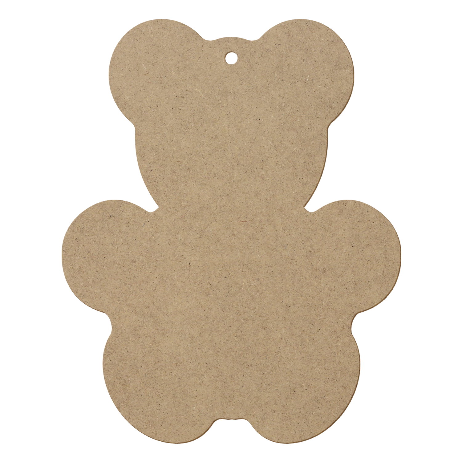 Teddy mit Loch MDF Zuschnitt 3-50cm