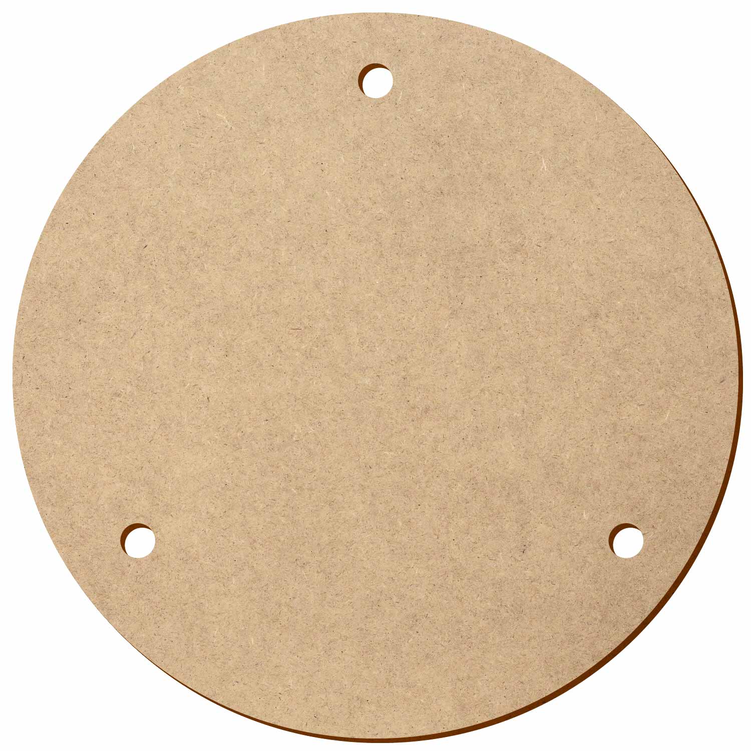 Scheibe 3 Löcher MDF Zuschnitt 5-50cm