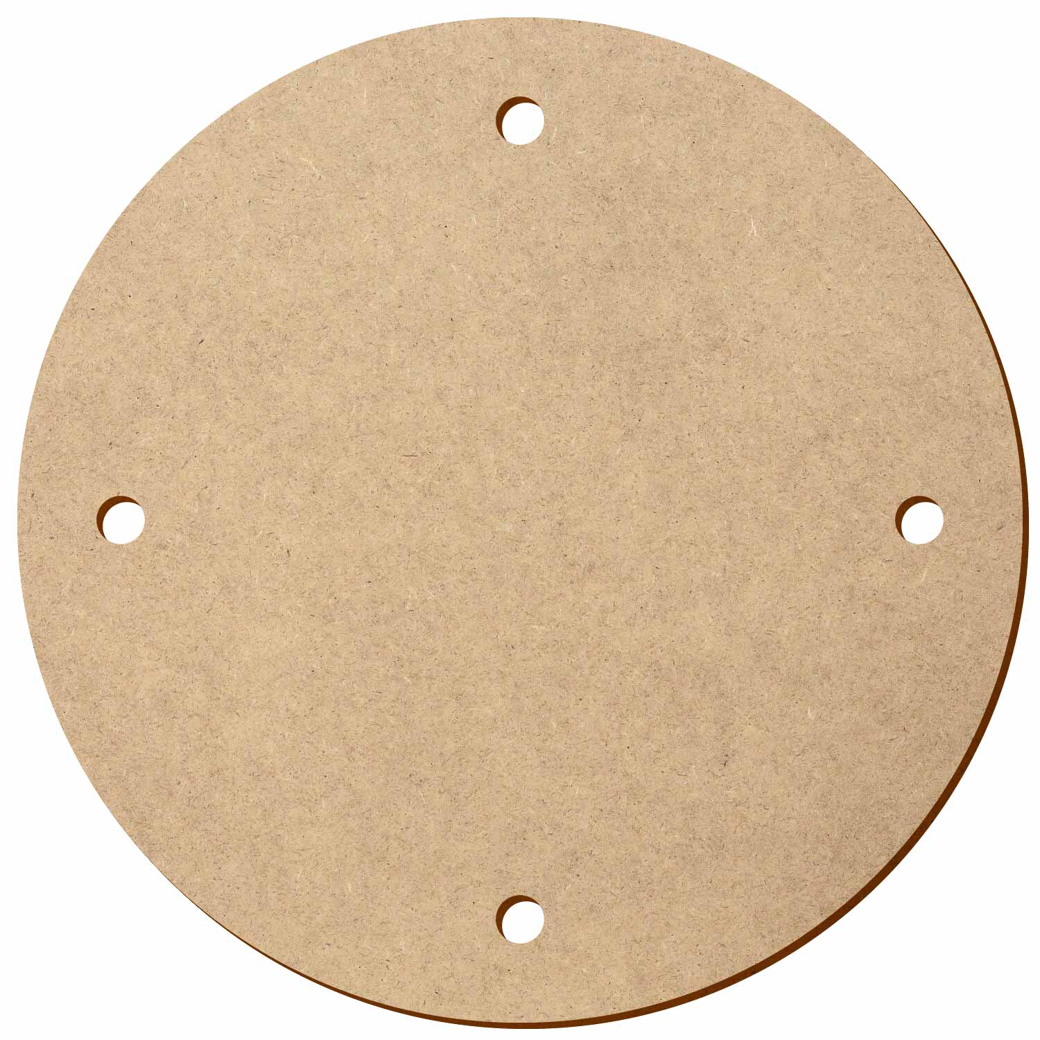 Scheibe 4 Löcher MDF Zuschnitt 5-50cm