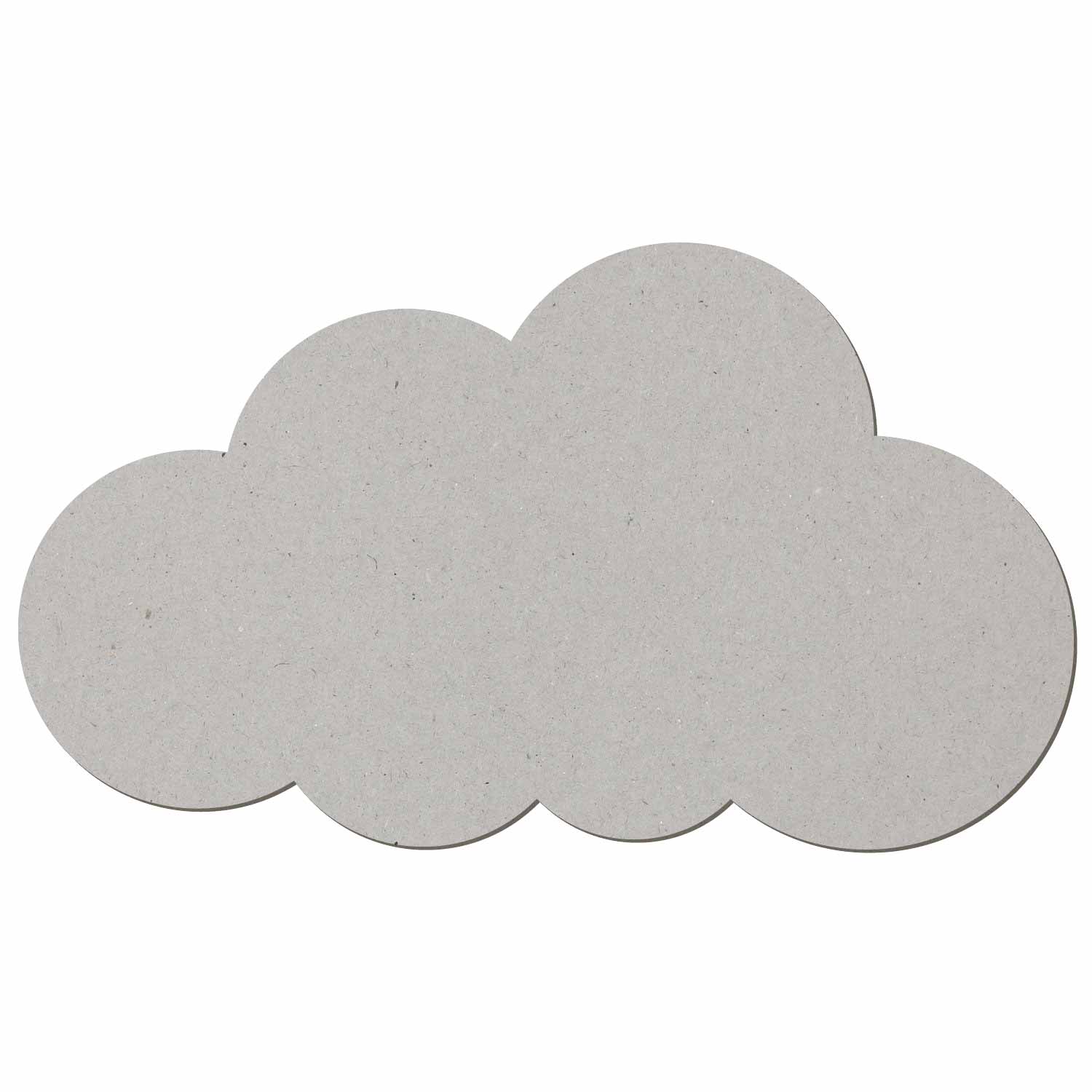 Pappe Wolken V1- 3-50cm Basteln Deko - Detailbild