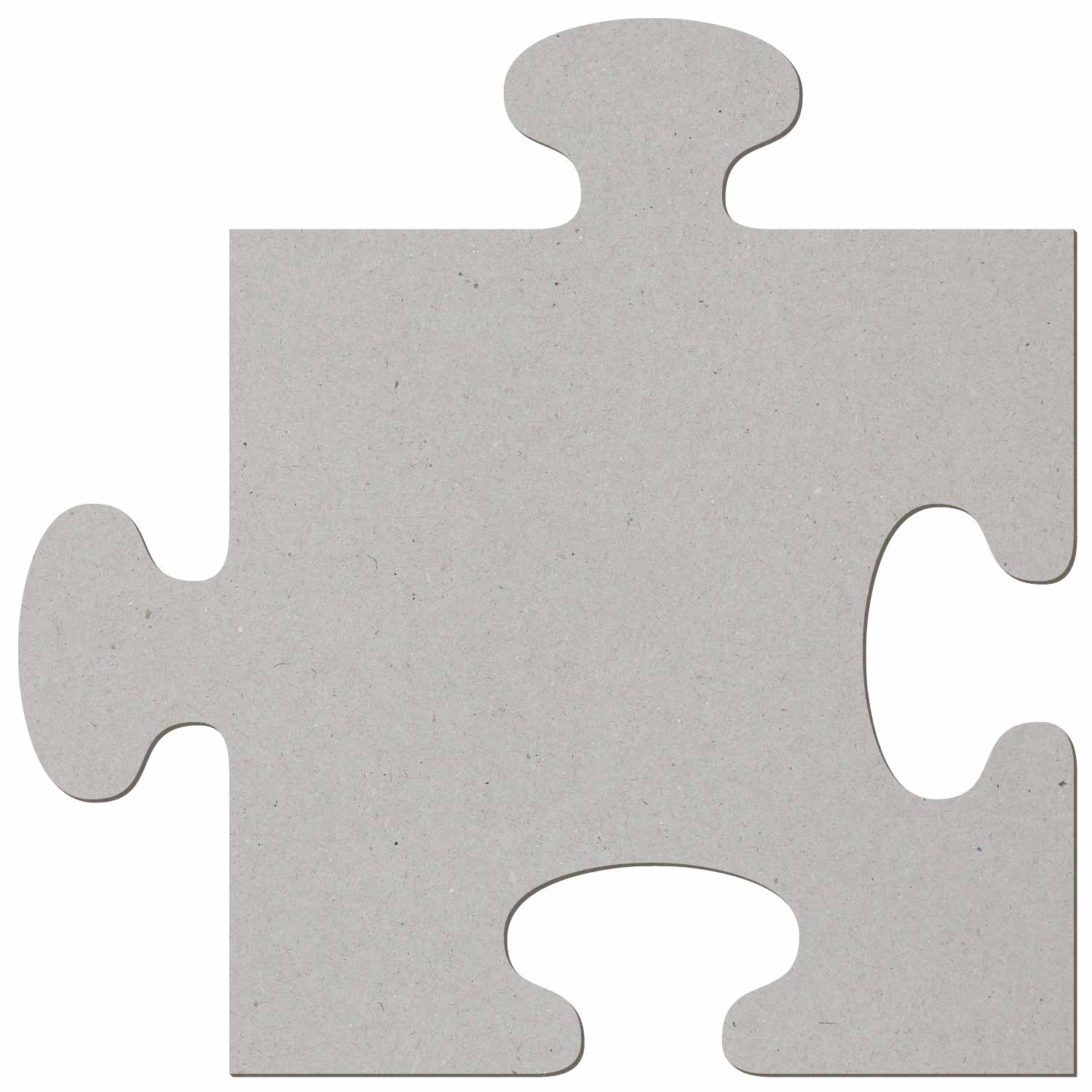Puzzleteil Pappe Zuschnitt 3-50cm