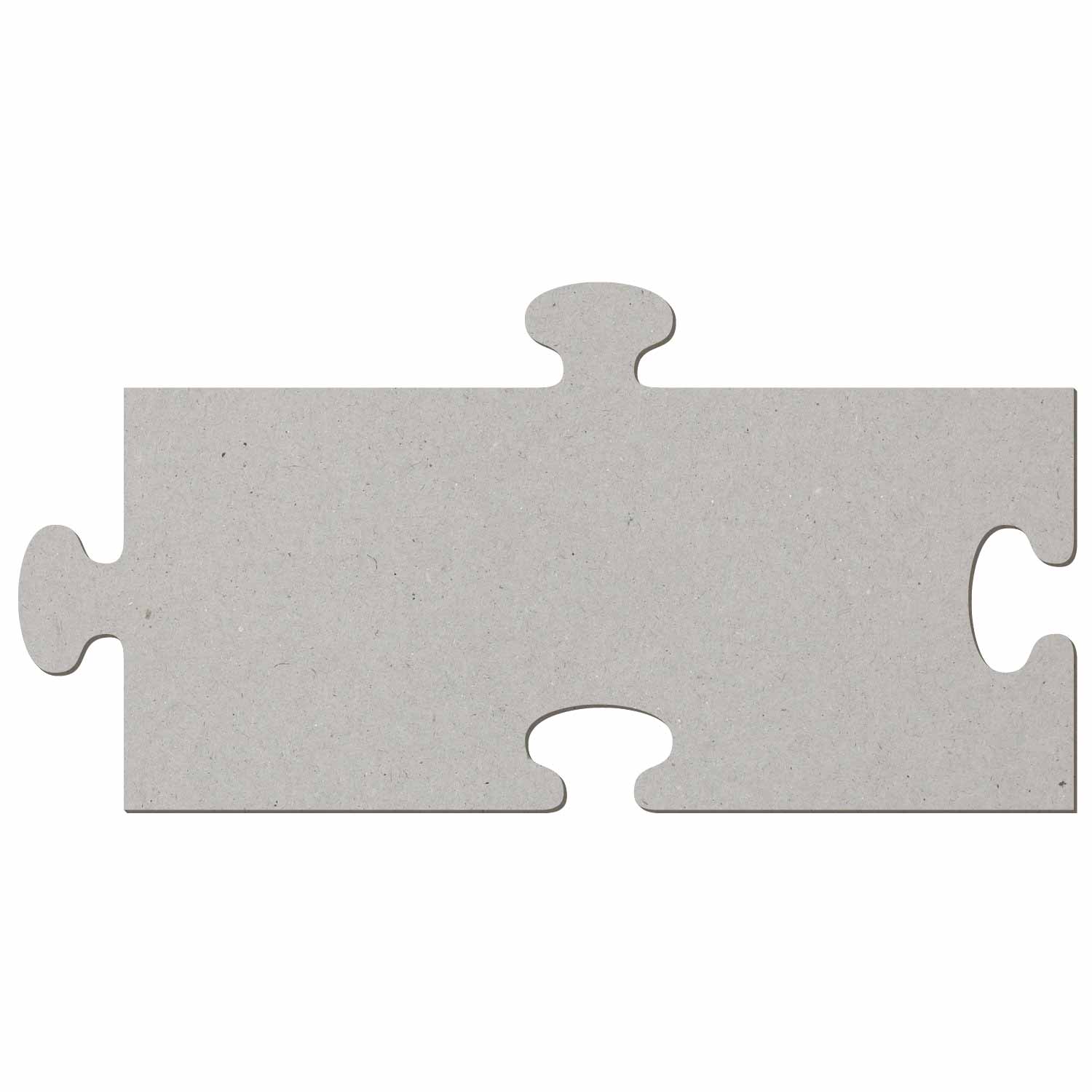 Puzzleteil rechteckig Pappe Zuschnitt 3-50cm