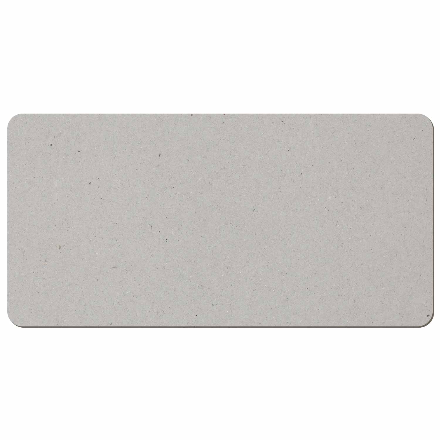 Rechteck abgerundet Pappe Zuschnitt 3-50cm