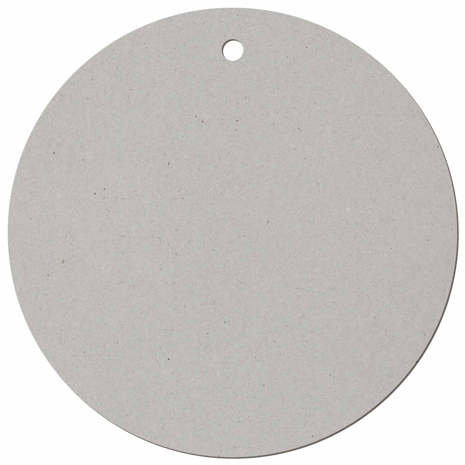 Scheibe mit 1 Loch Pappe Zuschnitt 3-50cm