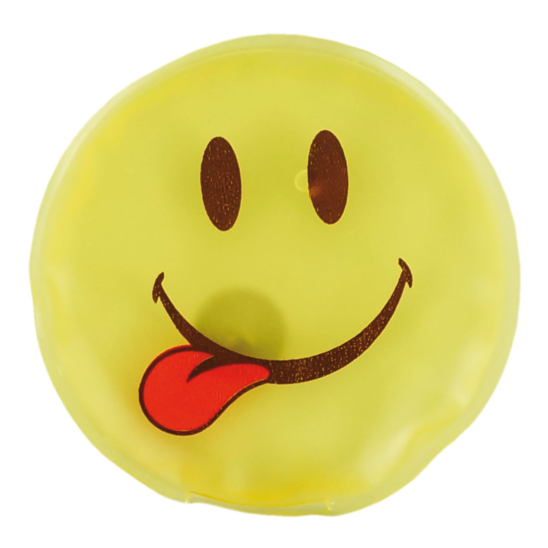 Taschenwärmer Smiley gelb