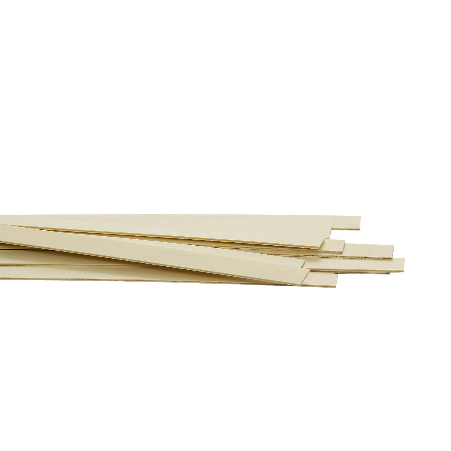 Stapel von Sperrholzleisten