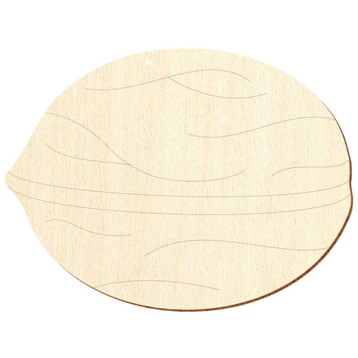 Walnuss aus Holz Großansicht