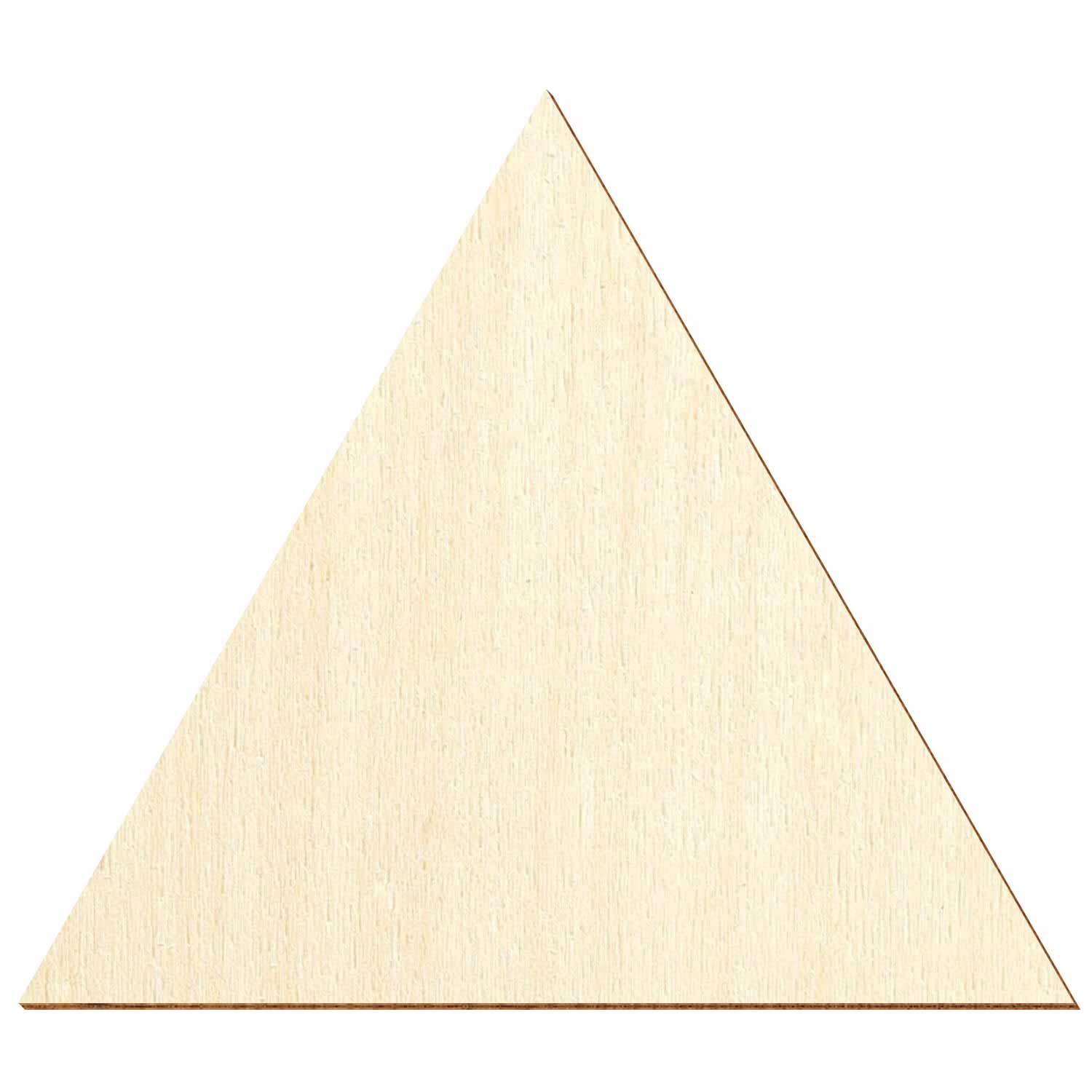 Dreieck gleichseitig Holz Zuschnitt 2-50cm