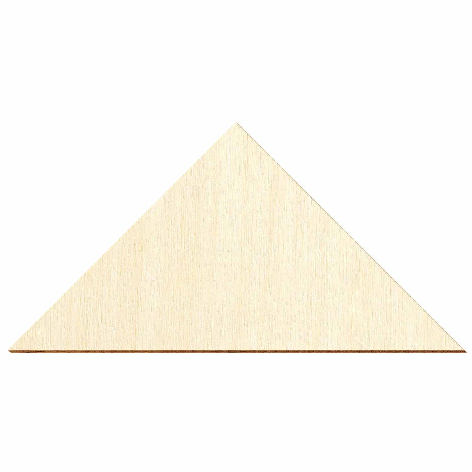 Dreieck rechtwinklig Holz Zuschnitt 2-50cm