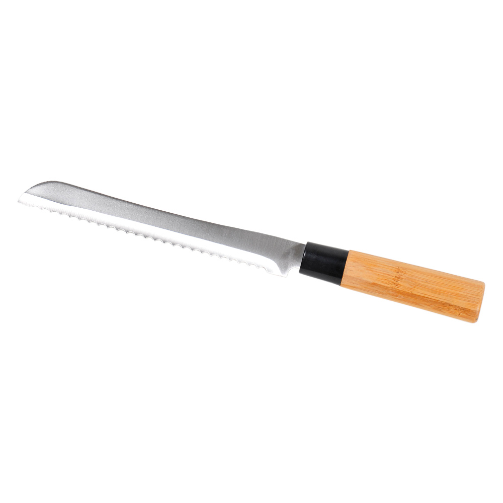 Brotmesser mit Bambusgriff