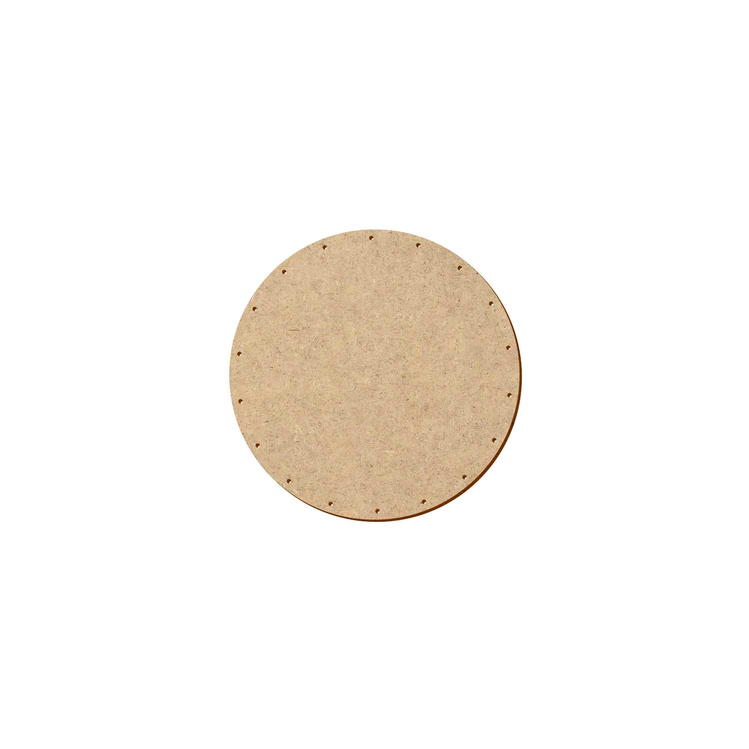 MDF Korbboden rund 14cm Durchmesser 18 Löcher