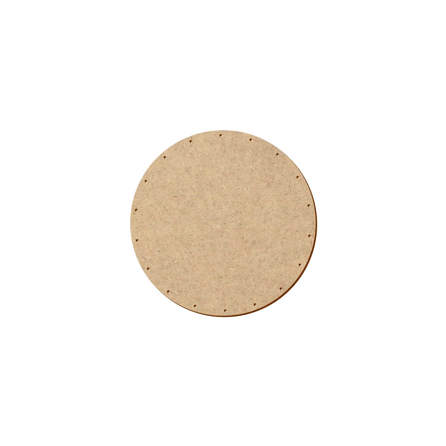 MDF Korbboden rund 15cm Durchmesser 18 Löcher