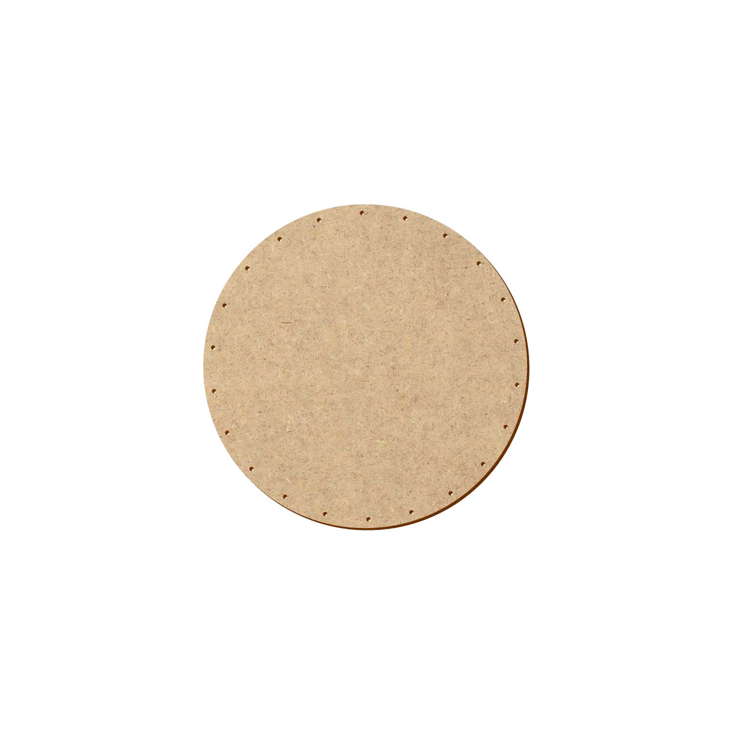 MDF Korbboden rund 16cm Durchmesser 22 Löcher