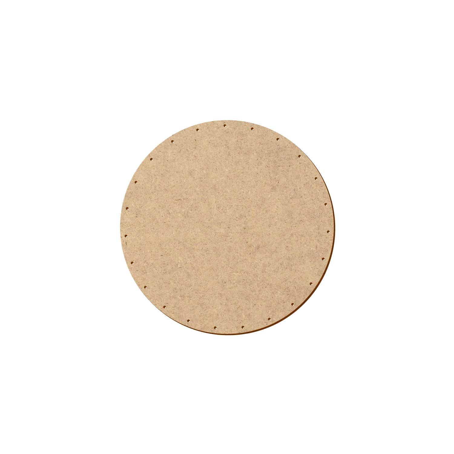 MDF Korbboden rund 17cm Durchmesser 23 Löcher