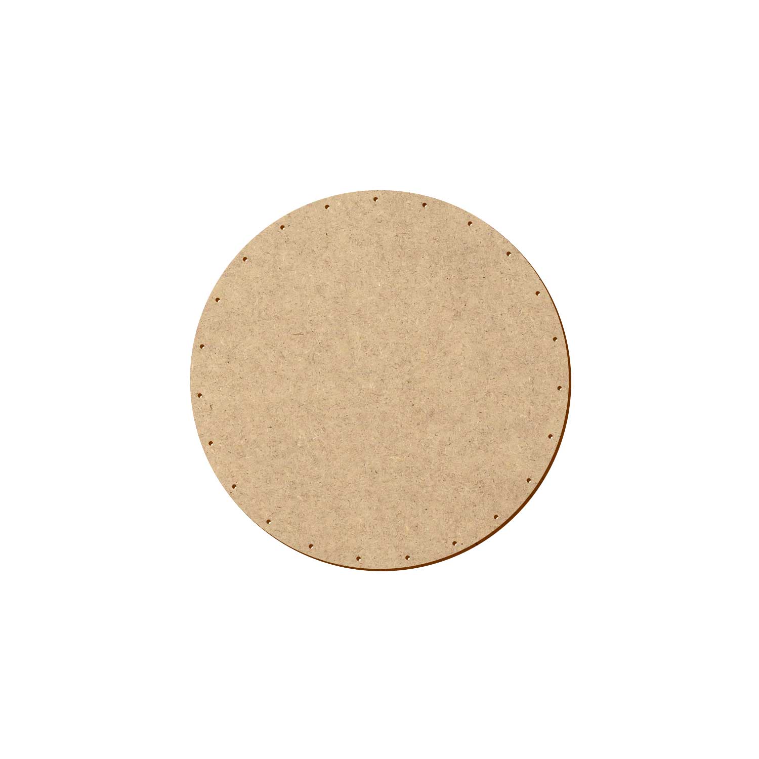 MDF Korbboden rund 18cm Durchmesser 23 Löcher