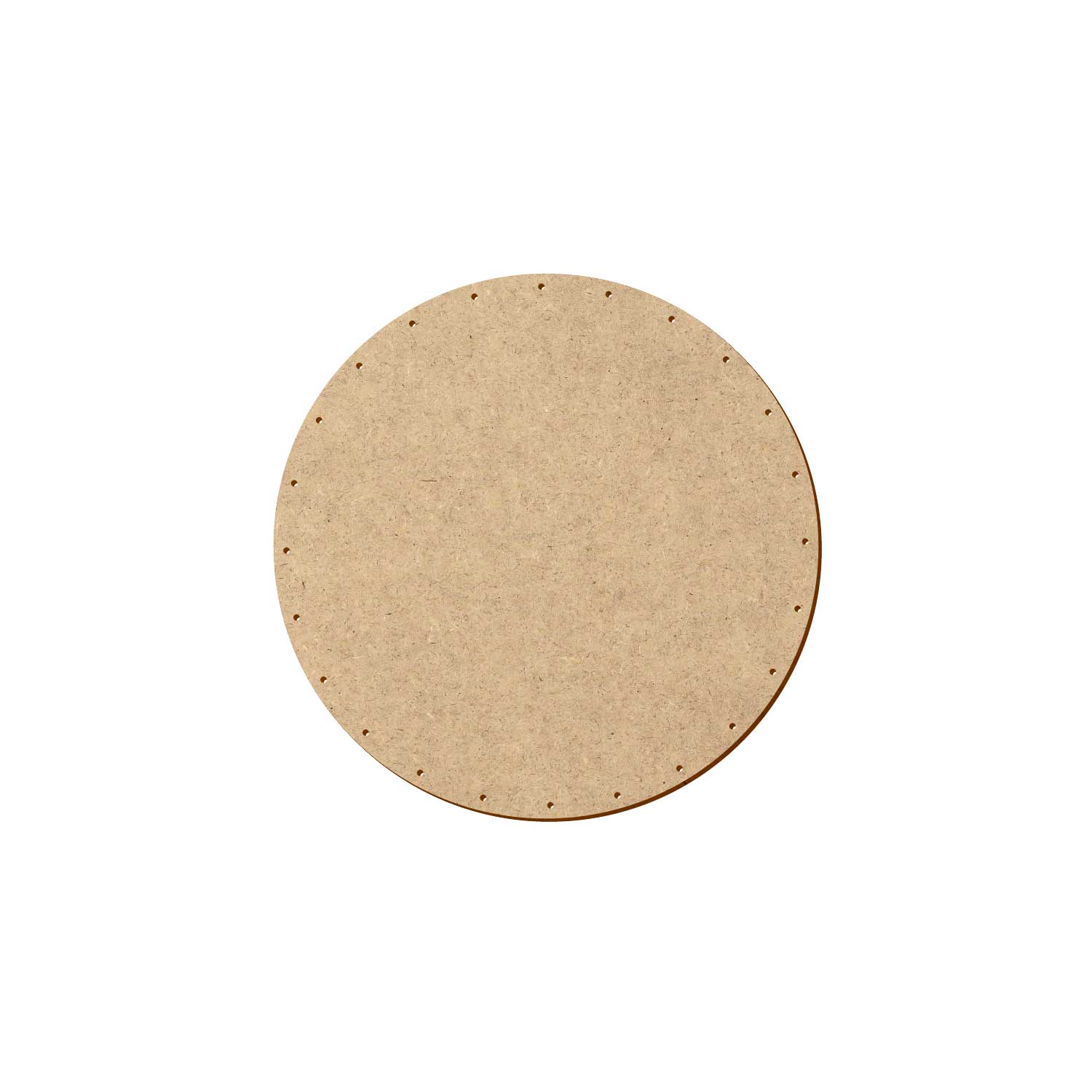 MDF Korbboden rund 18cm Durchmesser 24 Löcher