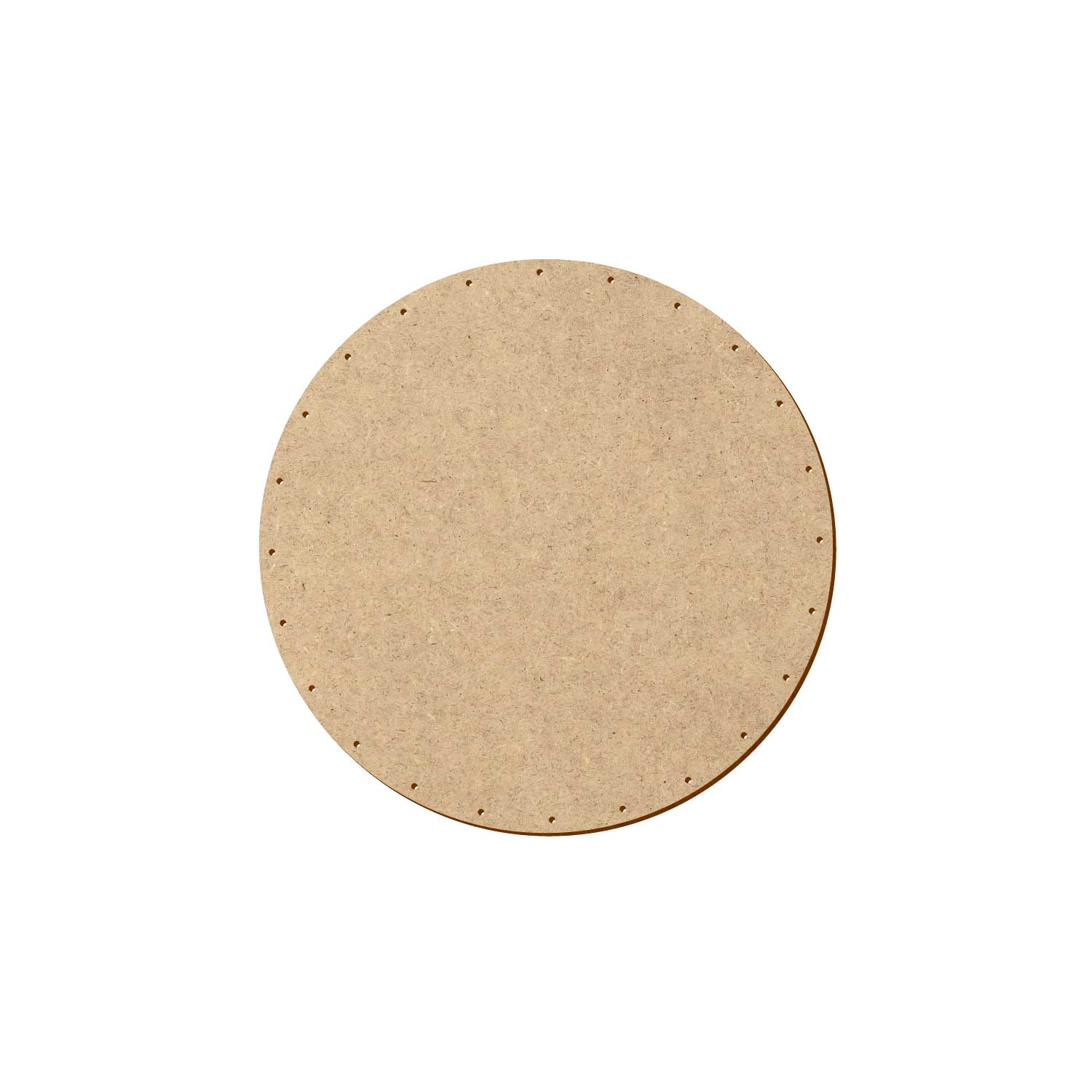 MDF Korbboden rund 19cm Durchmesser 24 Löcher
